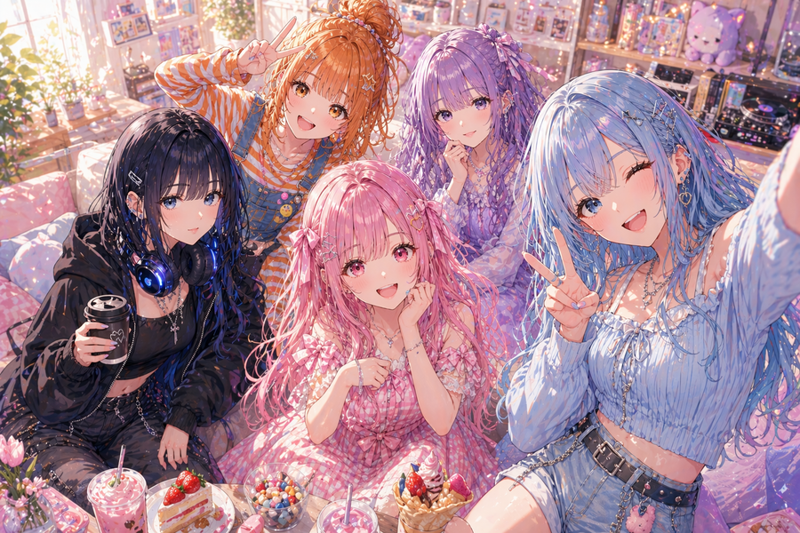 みんなでスイーツ会したよ〜！🍓