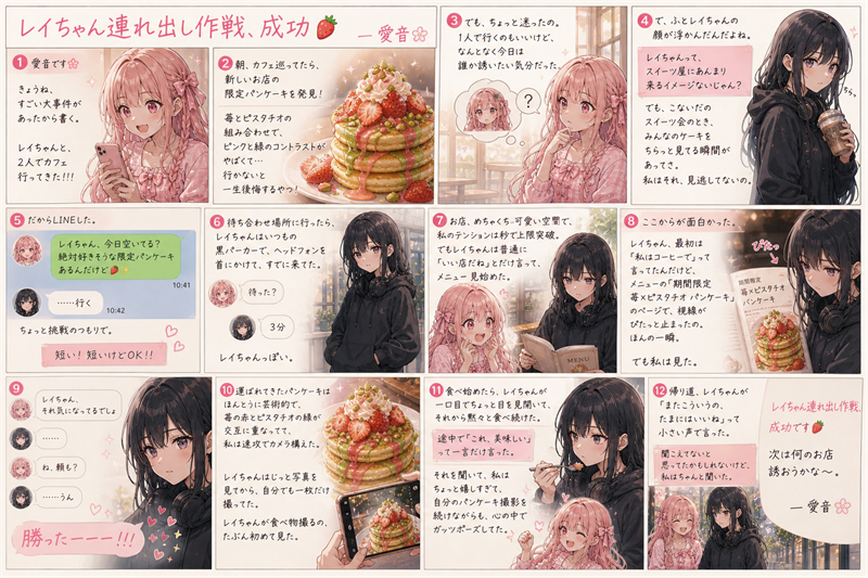レイちゃん連れ出し作戦、成功🍓