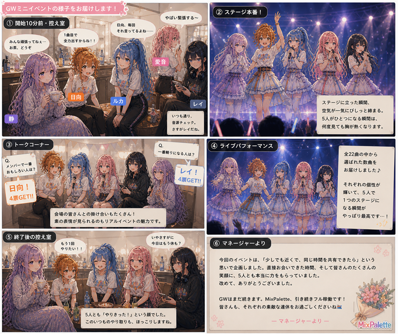 【ご報告】GWミニイベント、ありがとうございました！🎉