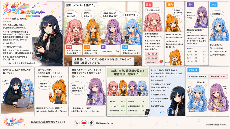 メンバー全員を、集めた。