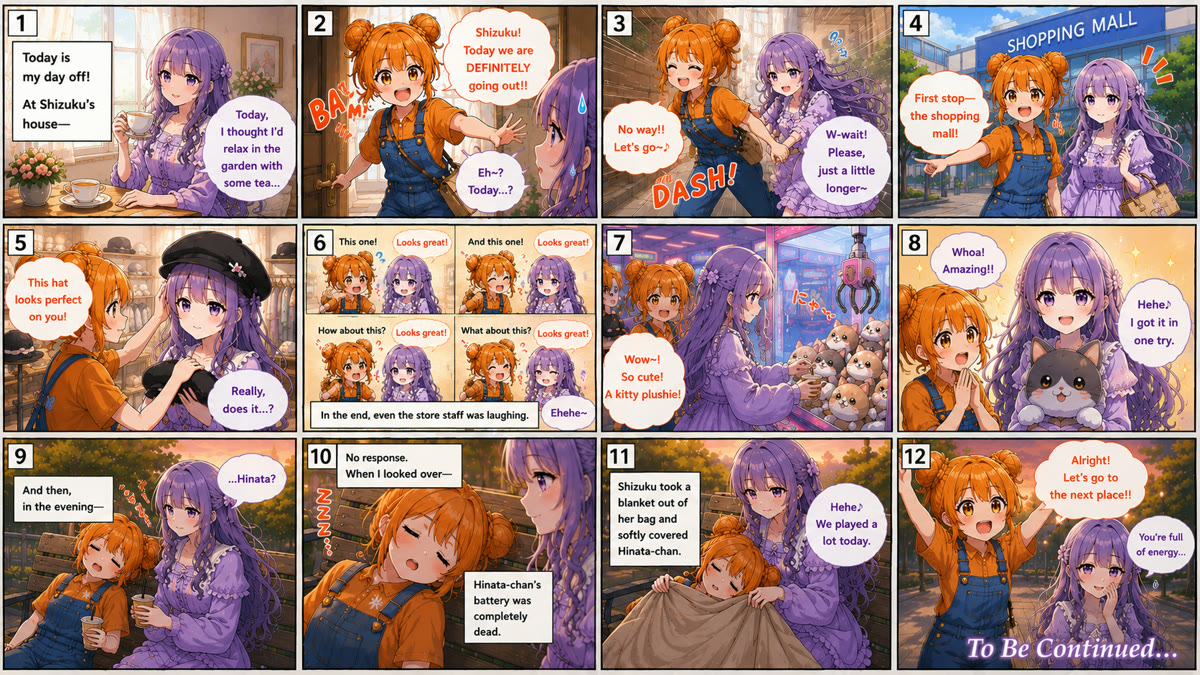 🧡💜 Hinata's Big Day Out!
