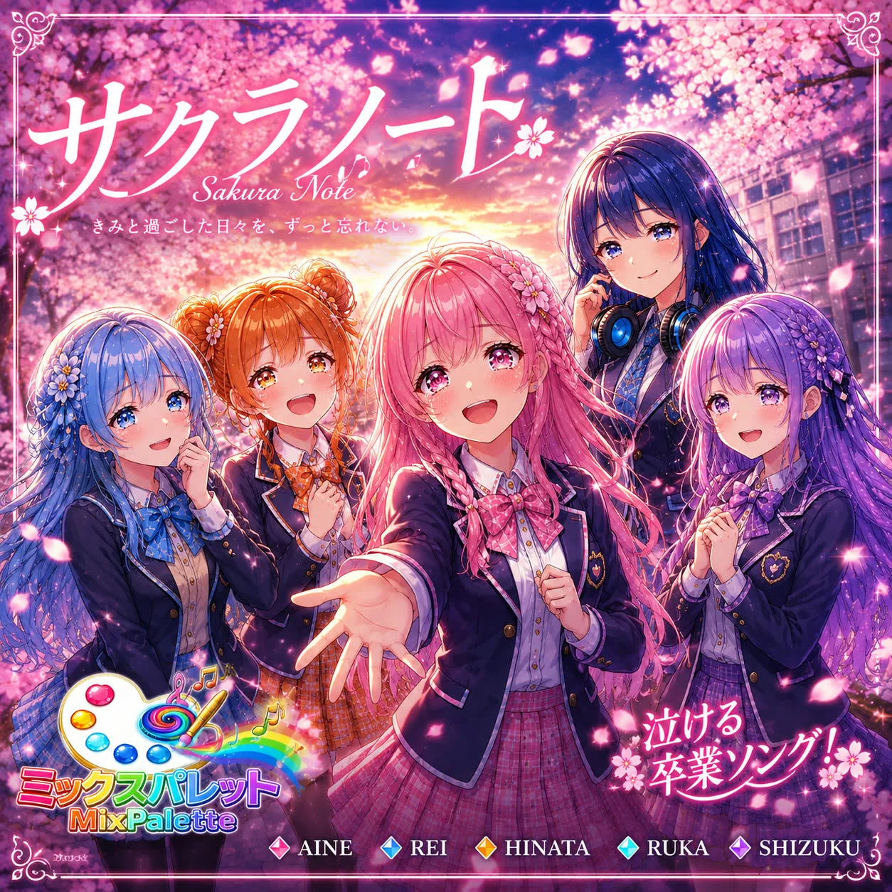 サクラノート ジャケット